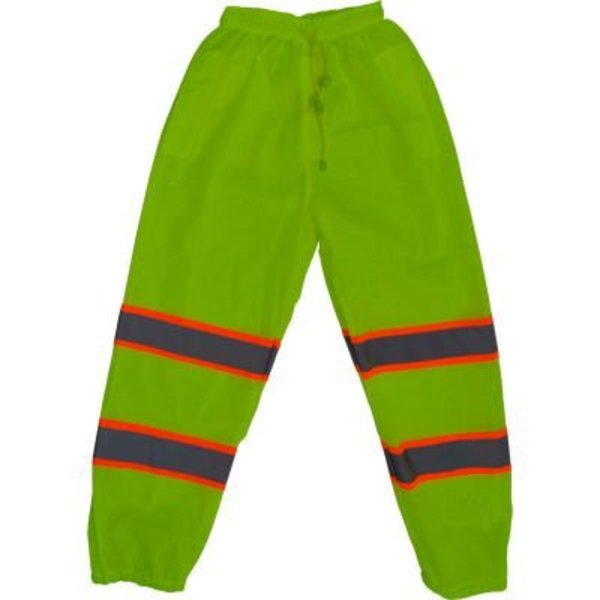 Petra Roc Inc Petra Roc ANSI Class E Mesh Traffic Pants W/2" Silver Reflective Tapes, Size 2XL/3XL LMPO-CE-2X/3X